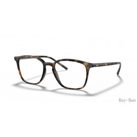 Ray Ban Havana Frame RB7185 Eyeglasses