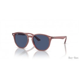 Ray Ban Kids Opal Pink And Dark Blue RB9070S Sunglasses