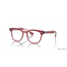 Ray Ban Optics Kids Top Red/Orange/Light Purple Frame RY9098V Eyeglasses