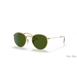 Ray Ban Round Kids Gold And Green RB9547S Sunglasses