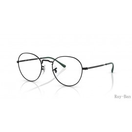 Ray Ban Round Metal Optics Ii Black Frame RB3582V Eyeglasses