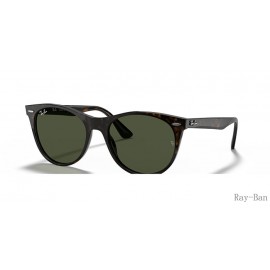 Ray Ban Wayfarer Ii Classic Tortoise And Green RB2185 Sunglasses