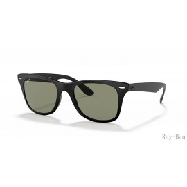 Ray Ban Wayfarer Liteforce Black And Green RB4195F Sunglasses